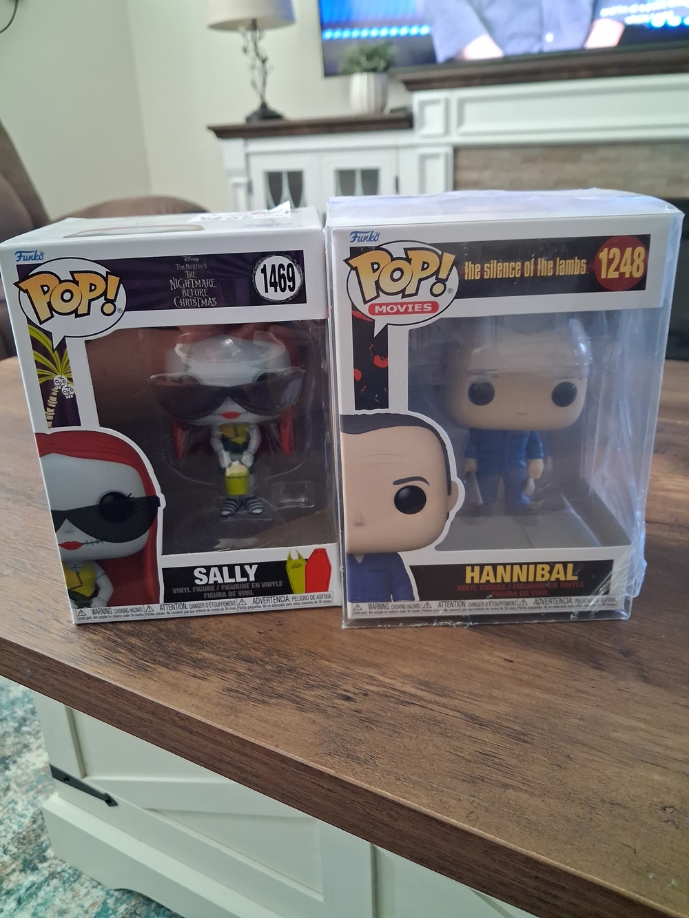 Funko Sally 1469 Nightmare Before Christmas & Hannibal Silence Of The Lambs 1248
